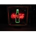 Original Coca-Cola 48" Button Porcelain Neon Sign